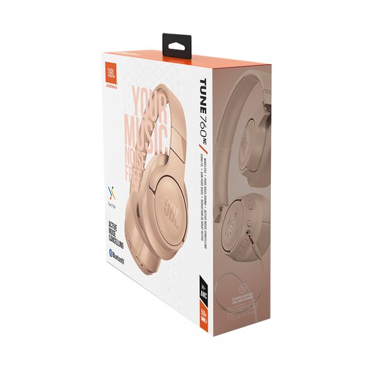 JBL Tune 760NC - Blush - Wireless Over-Ear NC Headphones - Detailshot 10